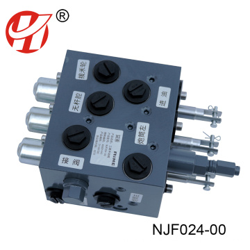 NJF024-00 Válvula manual de tres vías